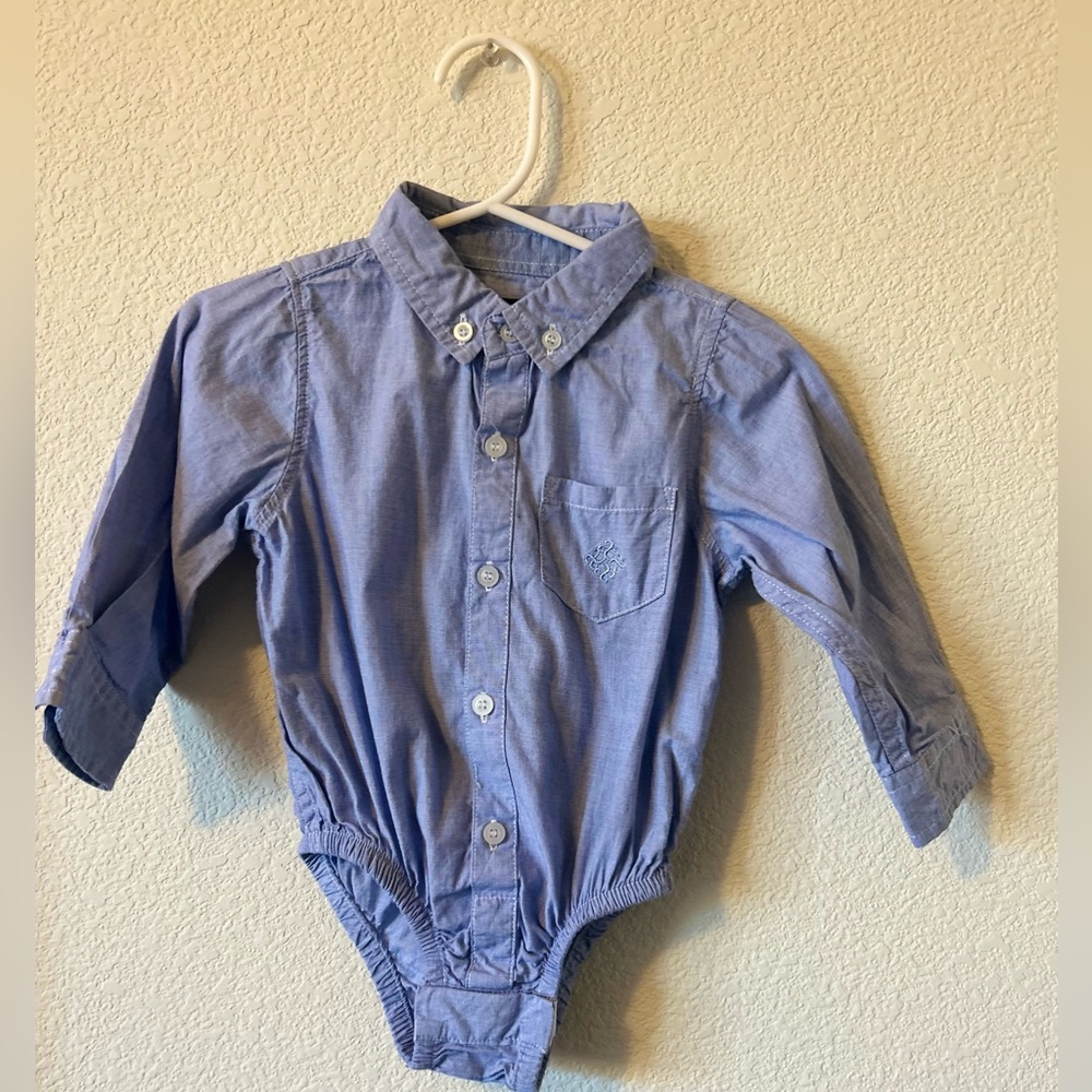Andy and Evan dress up shirt for 6-12 month old